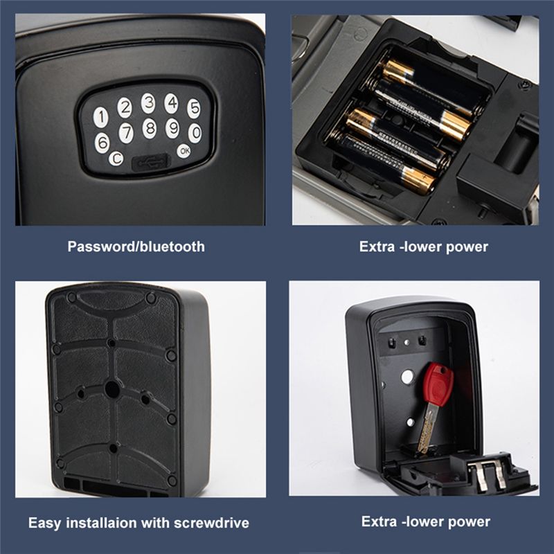B68A TUYA Умный бокс для хране – обзор и цена Lockbox Key Secure