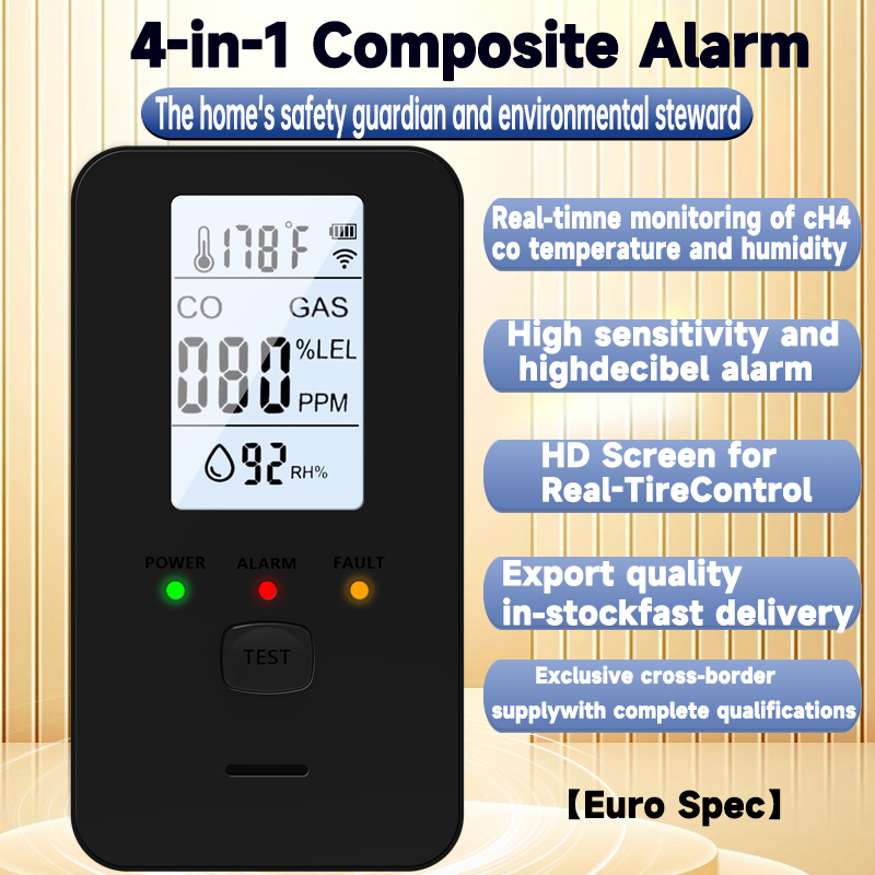 Детектор газа 4 в 1, сигнализа – обзор и цена Co Detector Plug