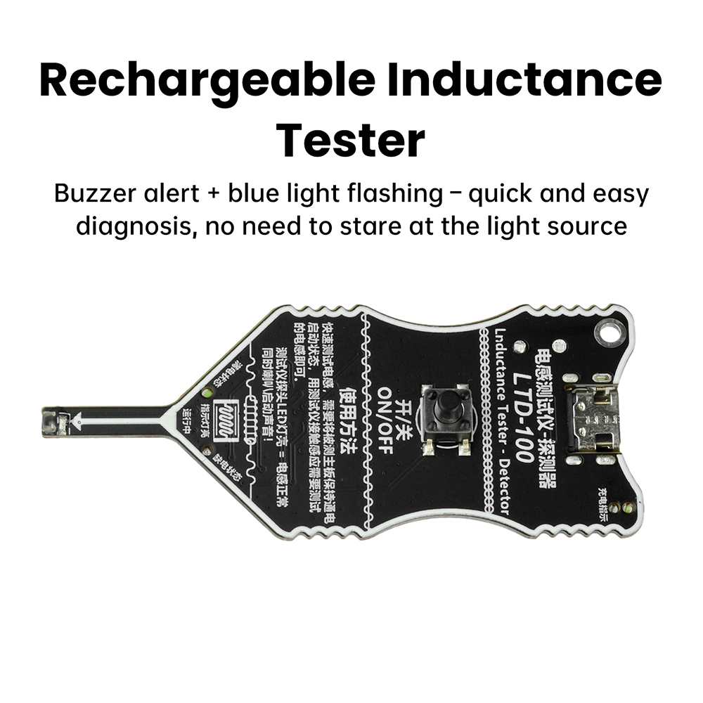 Тестер индуктивности LTD-100,  – обзор и цена Co Detector Plug